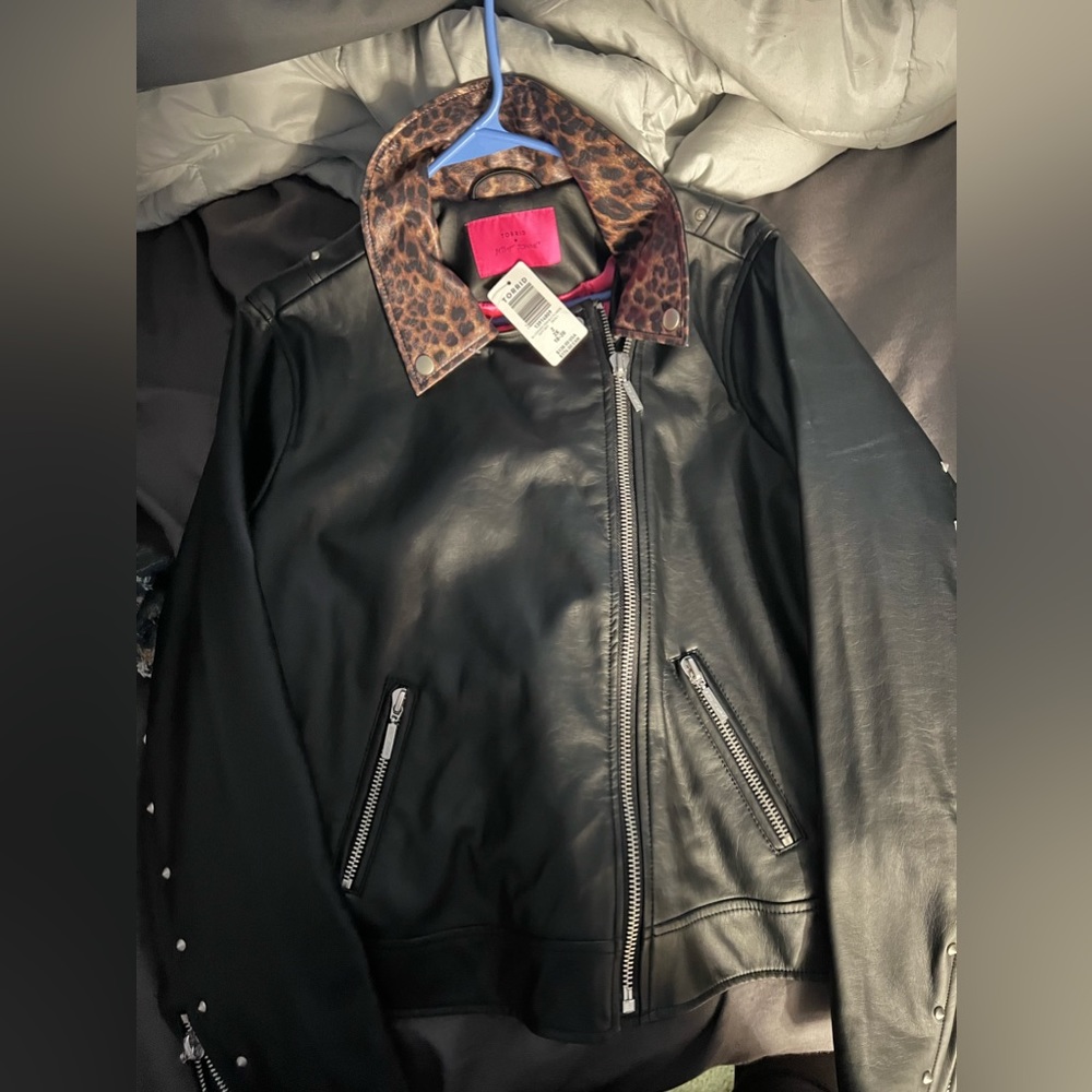 Torrid Betsey Johnson Moto jacket size 2 18-20
